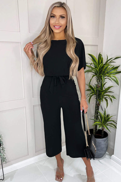 Culotte jumpsuit with short sleeves online