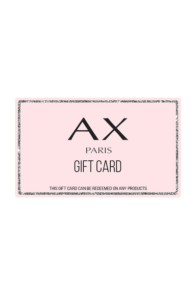 AX Paris Gift Card