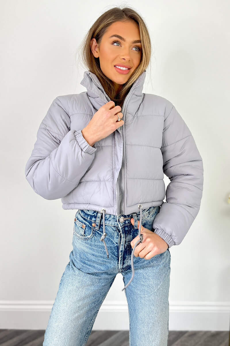 Light cropped jacket best sale