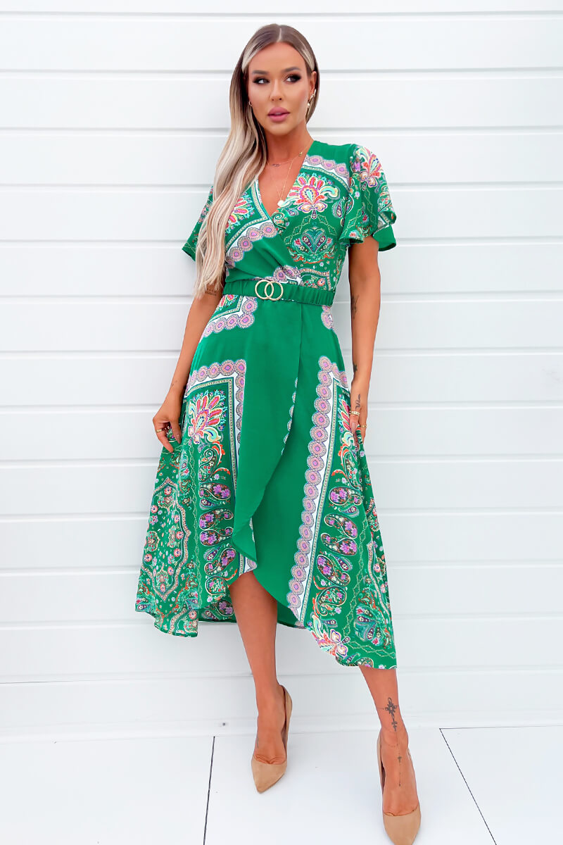 Ax paris paisley dress hotsell