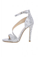 All Over Glitter  Strap Heels