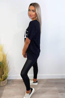 Black Love Oversized Tee