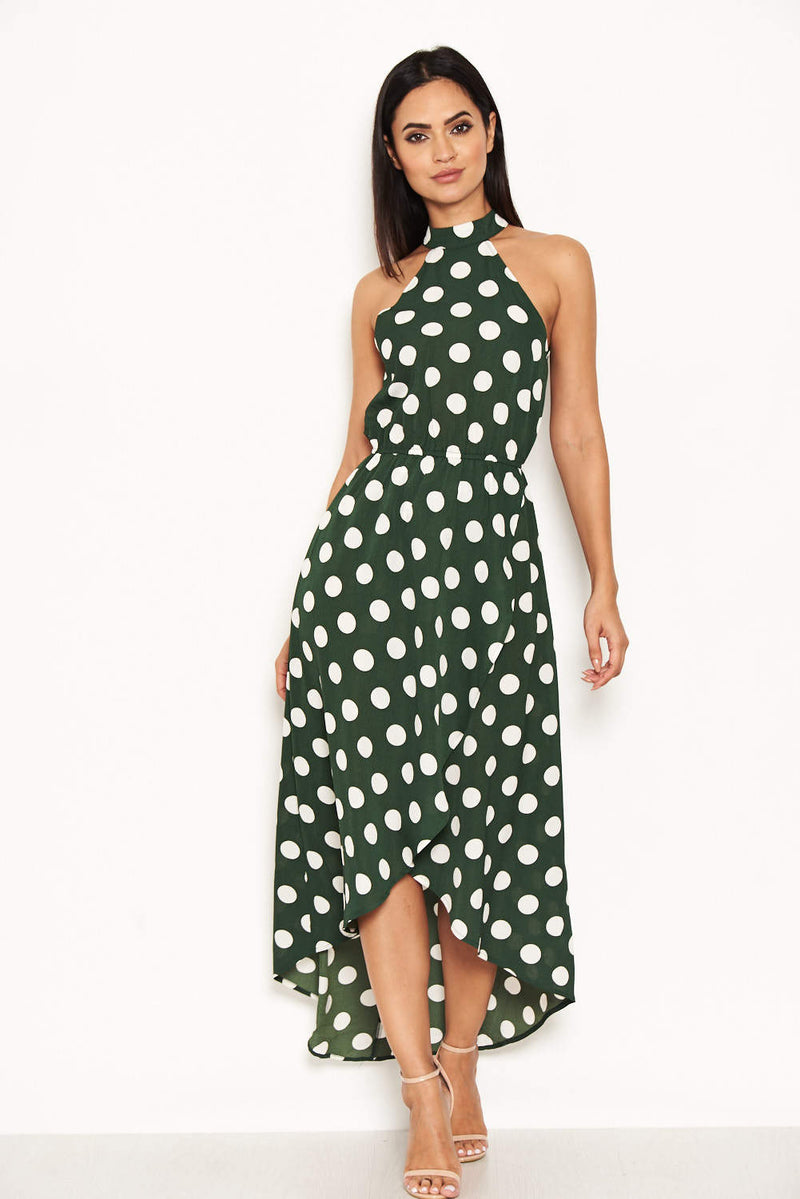 Polka dot dress ax paris best sale