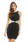 Crochet Waist Detail Bodycon Dress