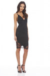 Plunge Front Bodycon