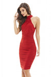 Slinky T Bar Bodycon Dress