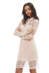 Lace Shirt Dress