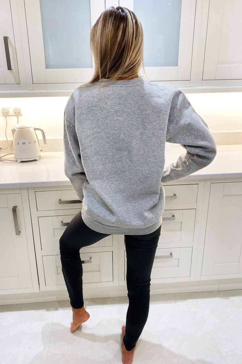 Black J'adore Sweatshirt – AX Paris