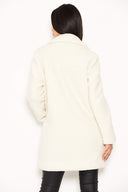 White Teddy Faux Fur Coat