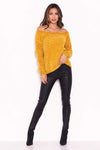 Mustard Chenille Jumper