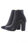 Side Tassel Heeled Boot