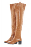 Chunky Heeled Over The Knee Boots